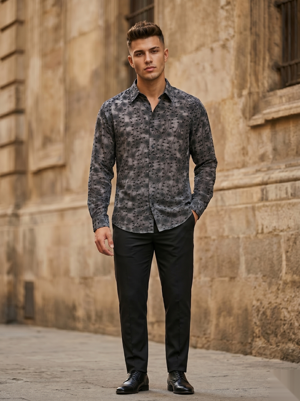 Self-Design Shirts - Flower