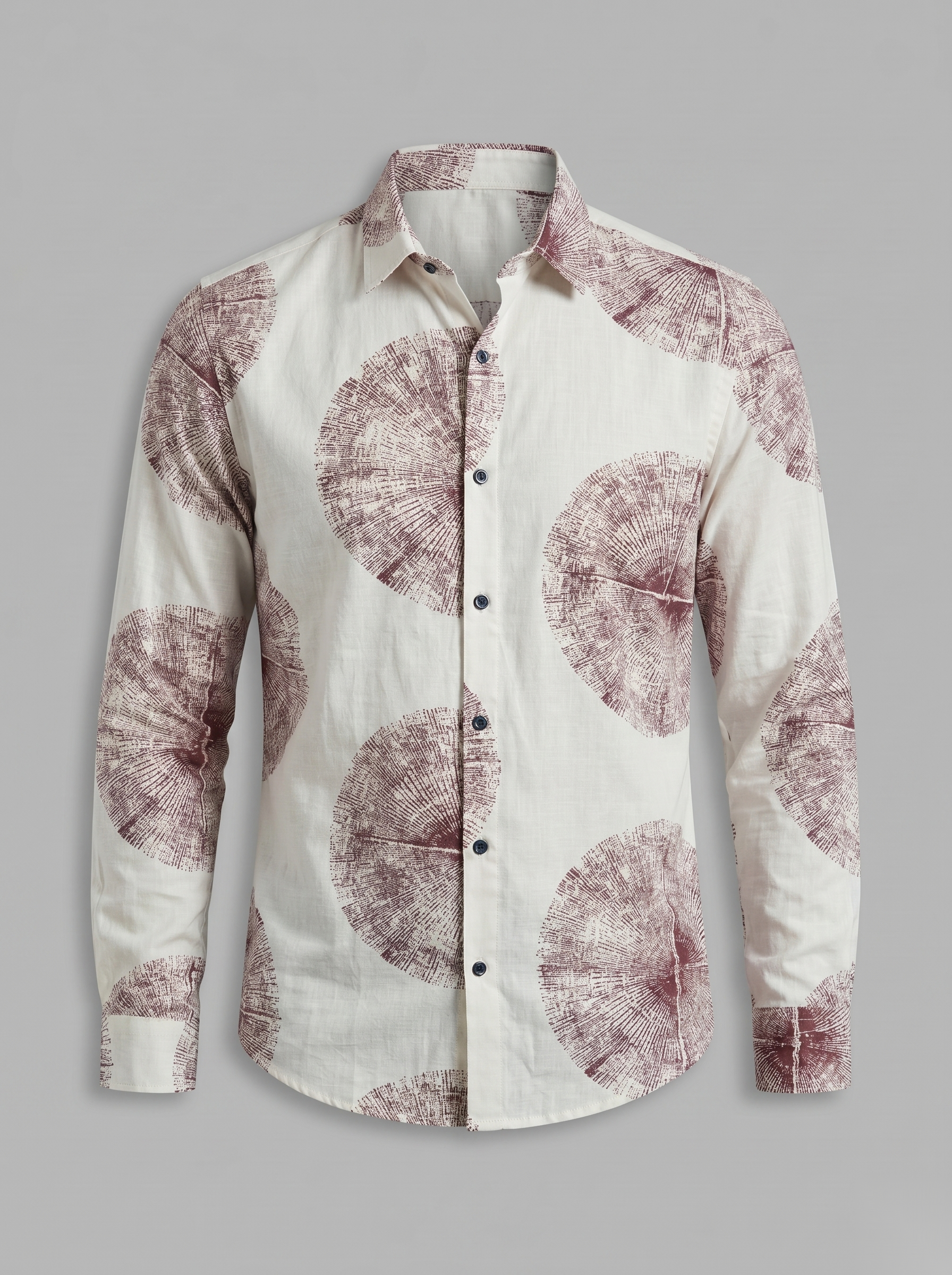 Printed Shirts - Maroon Prints