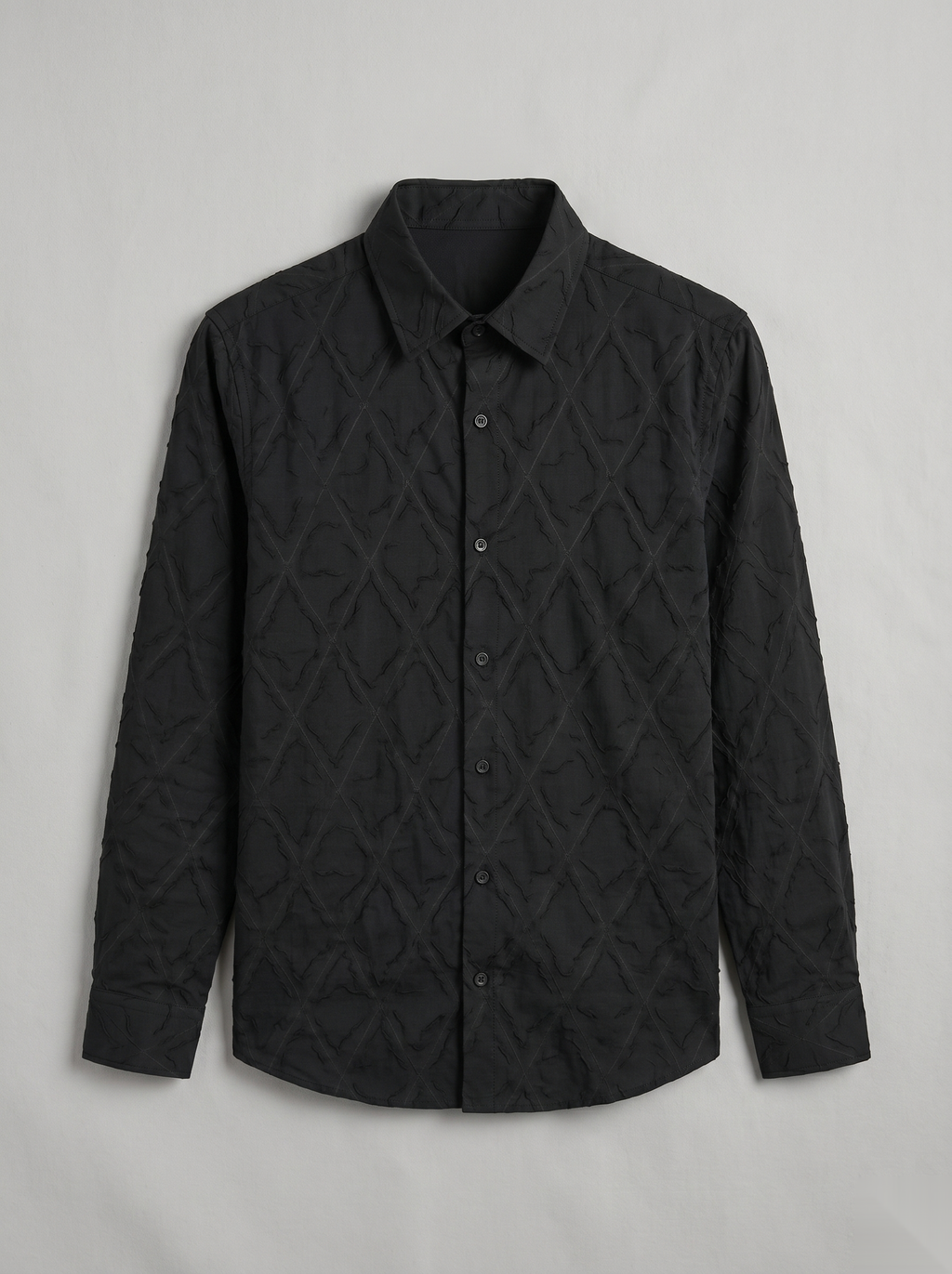 Self-Design Shirts - Black