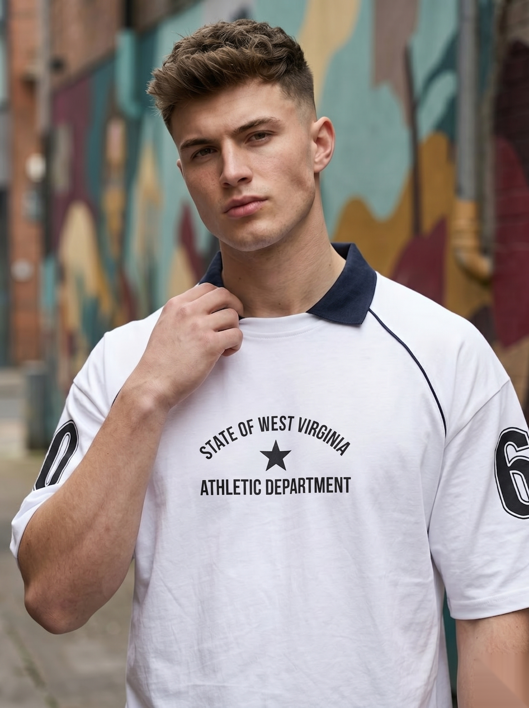 Oversized Polo T-Shirt