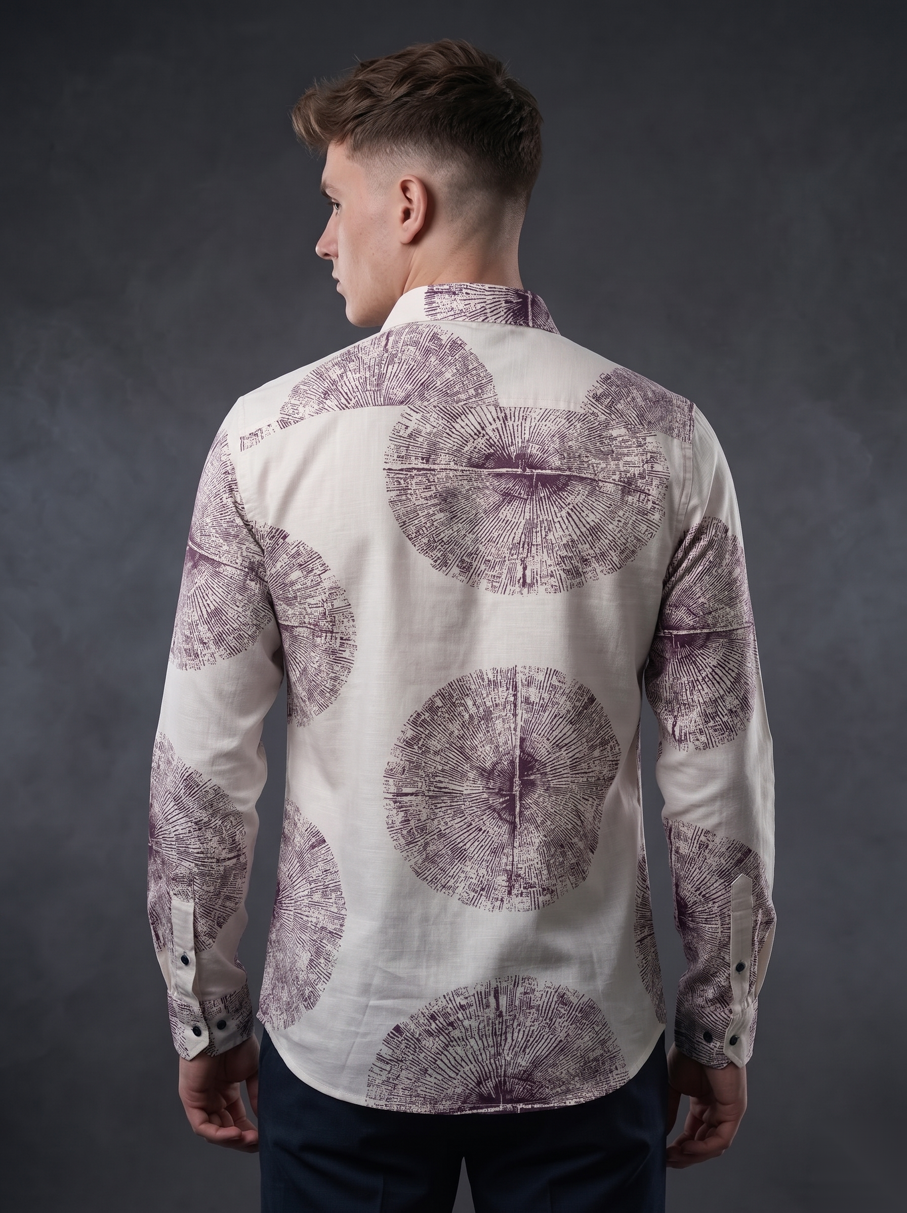 Printed Shirts - Maroon Prints