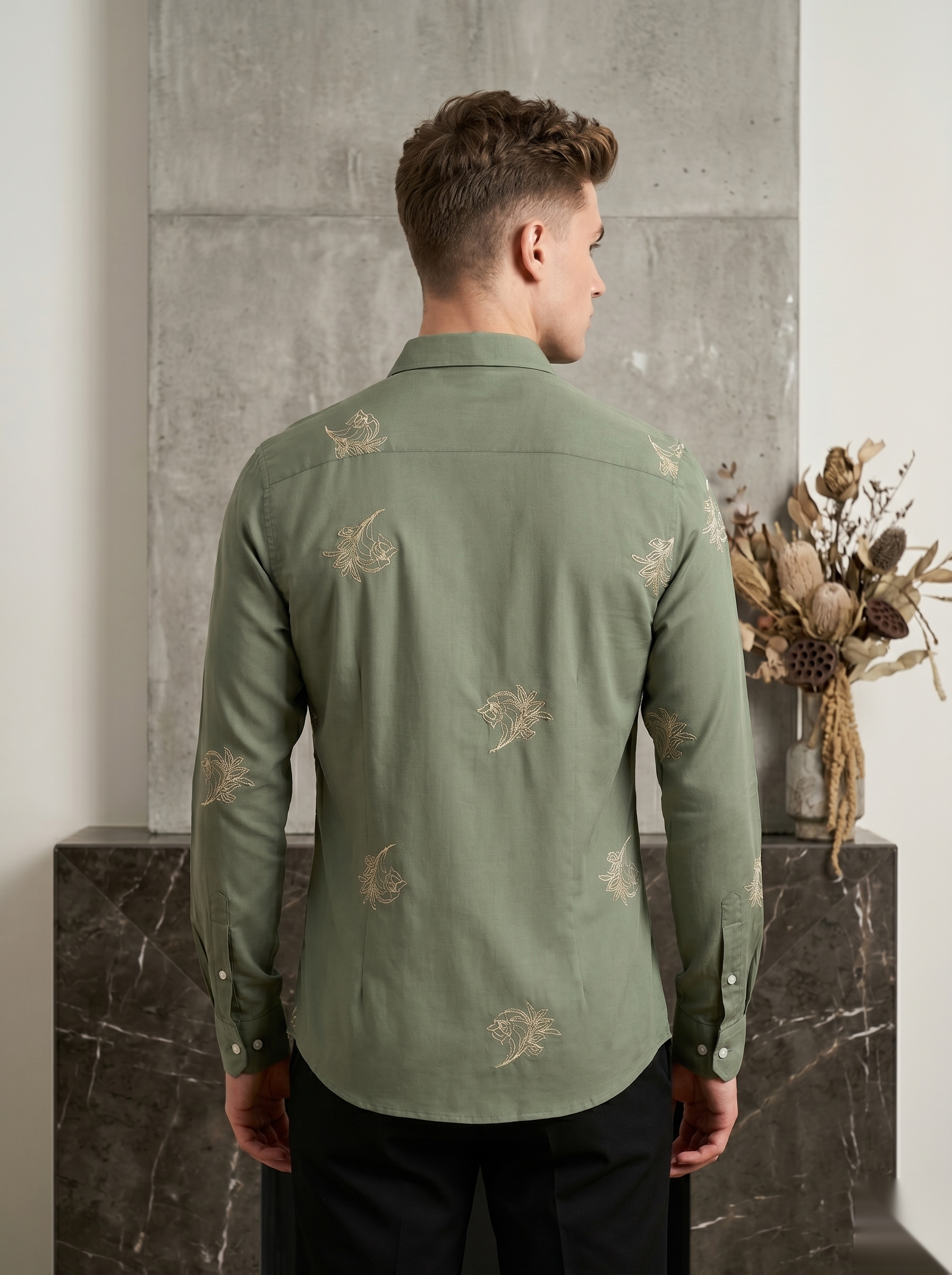 Minimal Embroidered Shirts