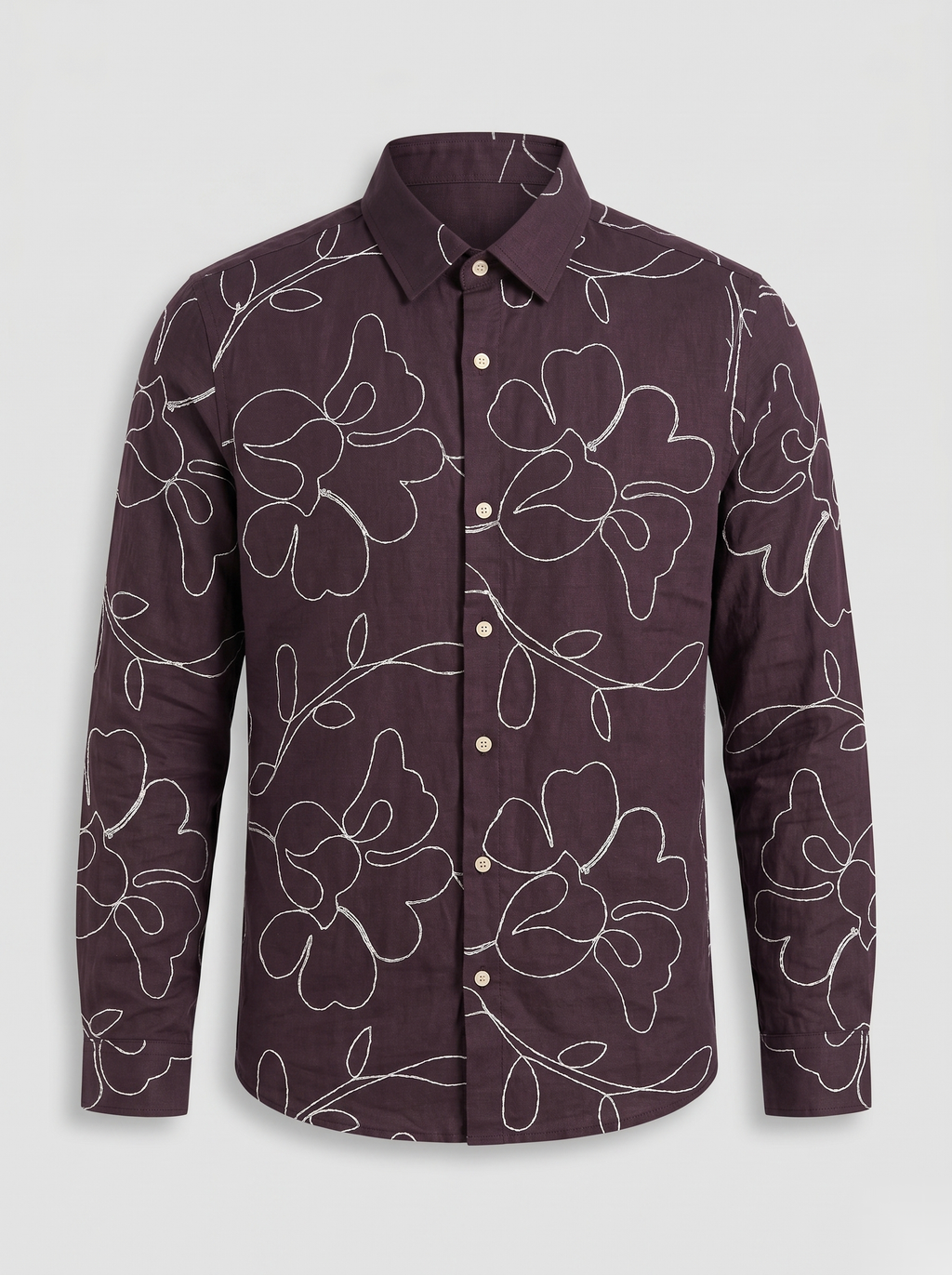 Minimal Embroidered Shirts