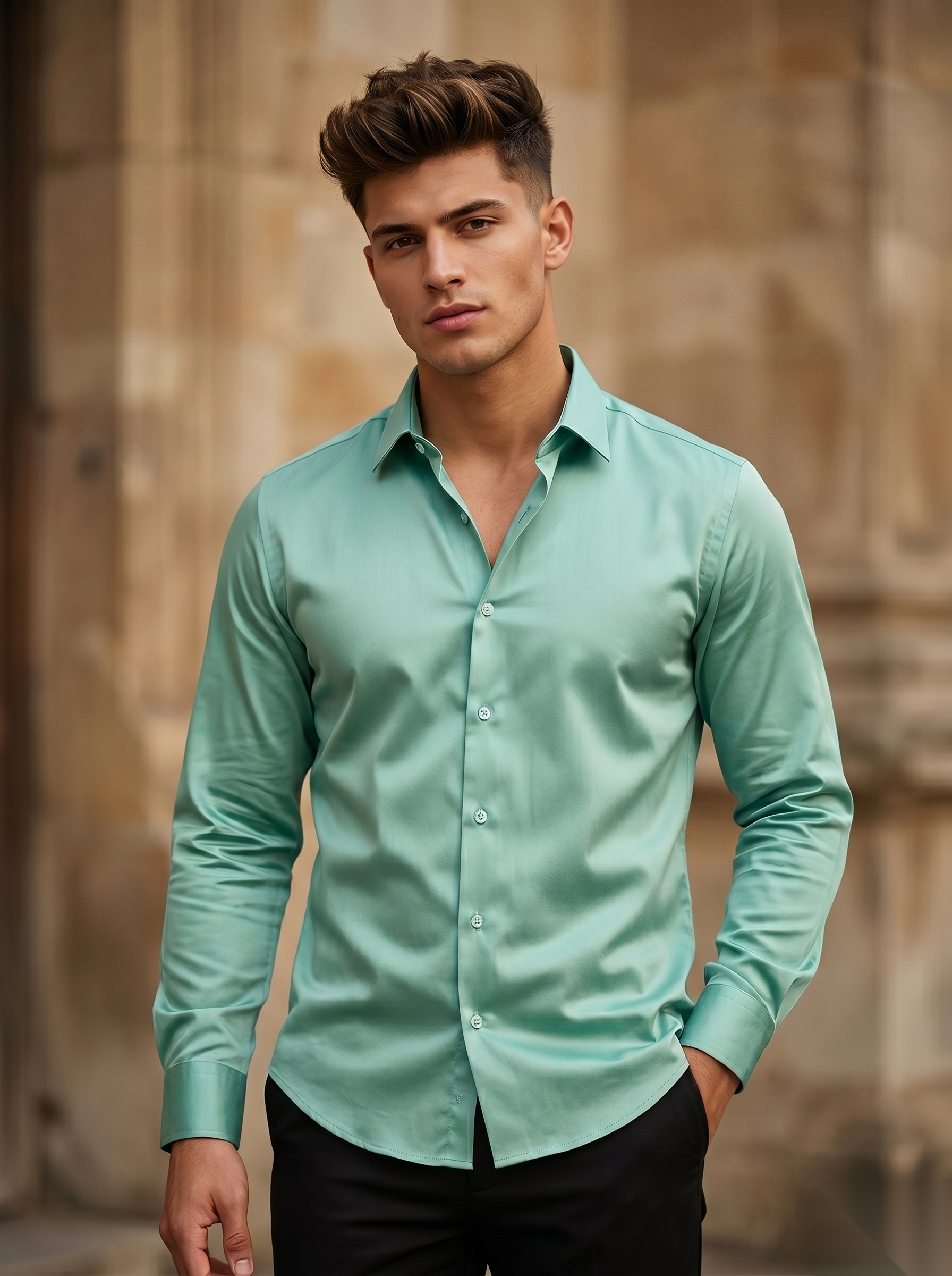 Satin Shirts