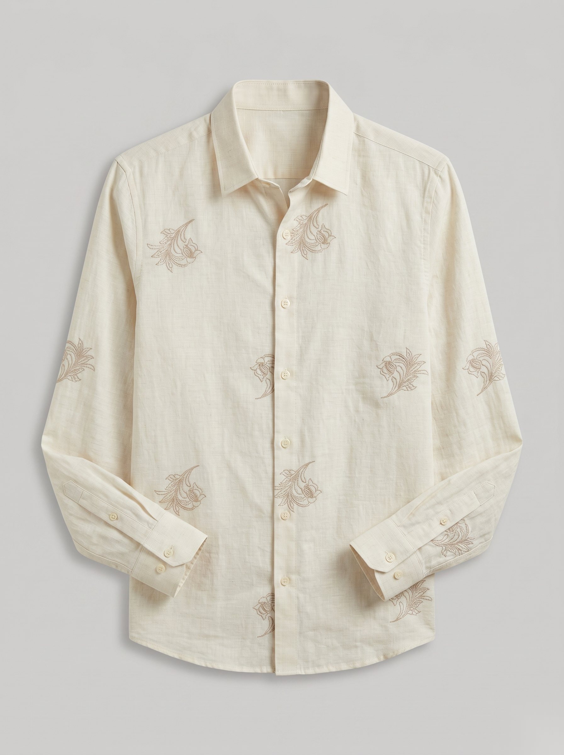 Minimal Embroidered Shirts