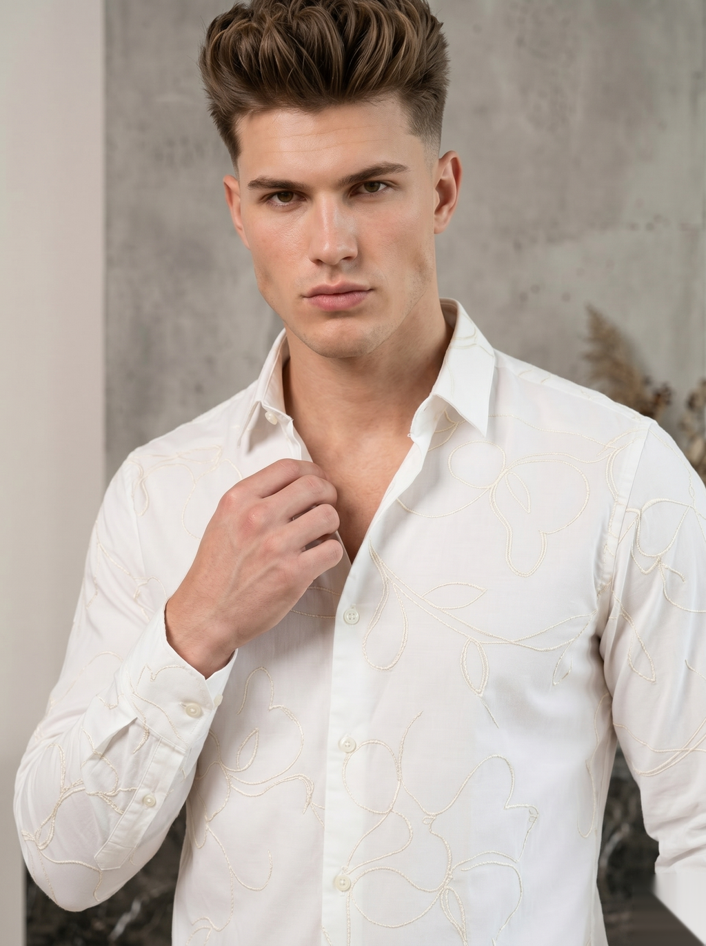 Minimal Embroidered Shirts