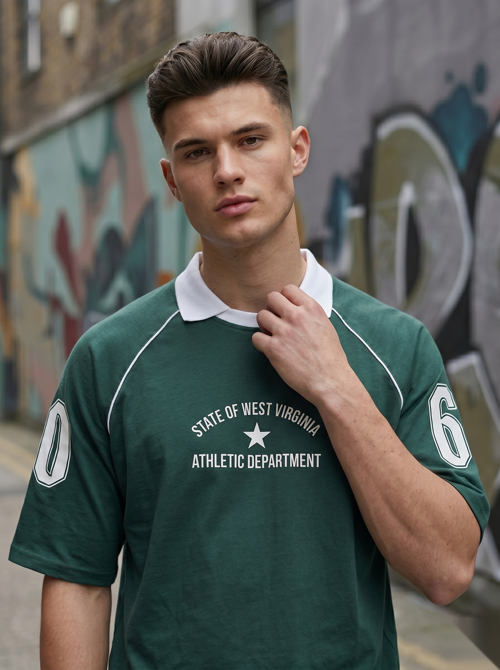 Oversized Polo T-Shirt