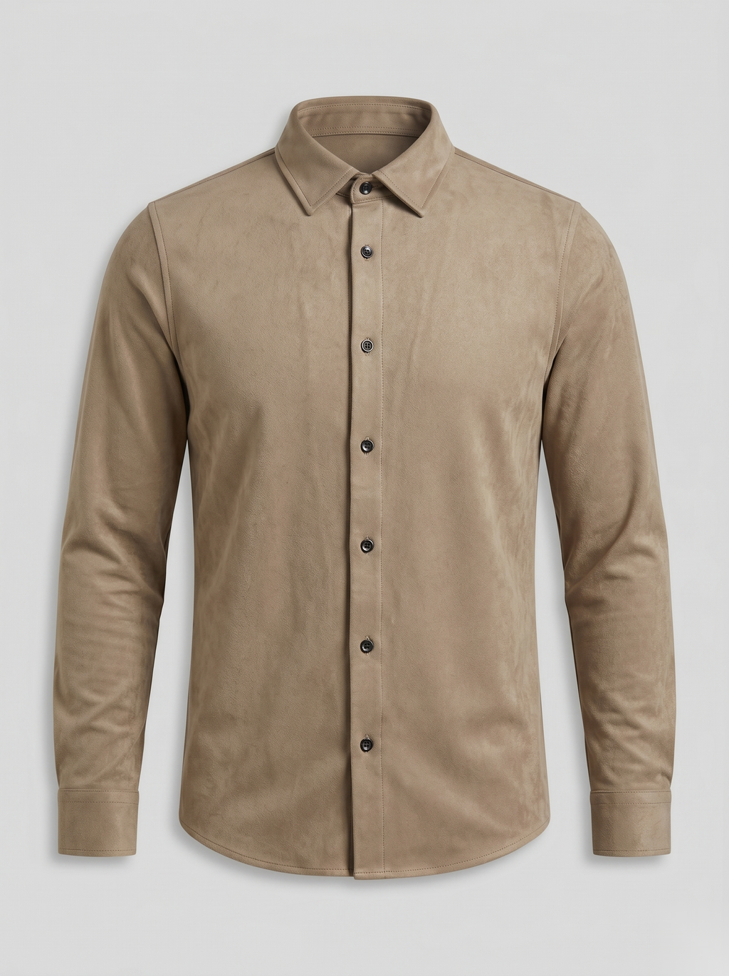 Solid Suede Shirts
