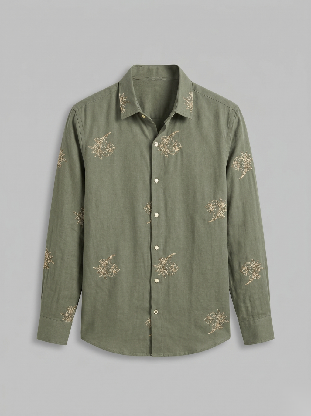 Minimal Embroidered Shirts