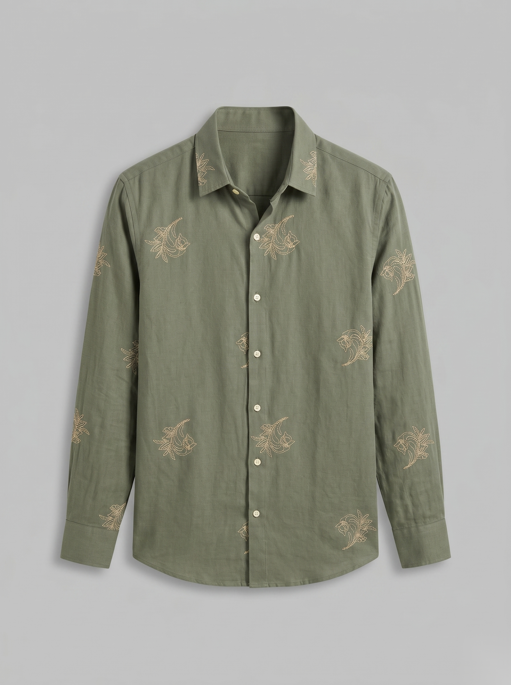 Minimal Embroidered Shirts