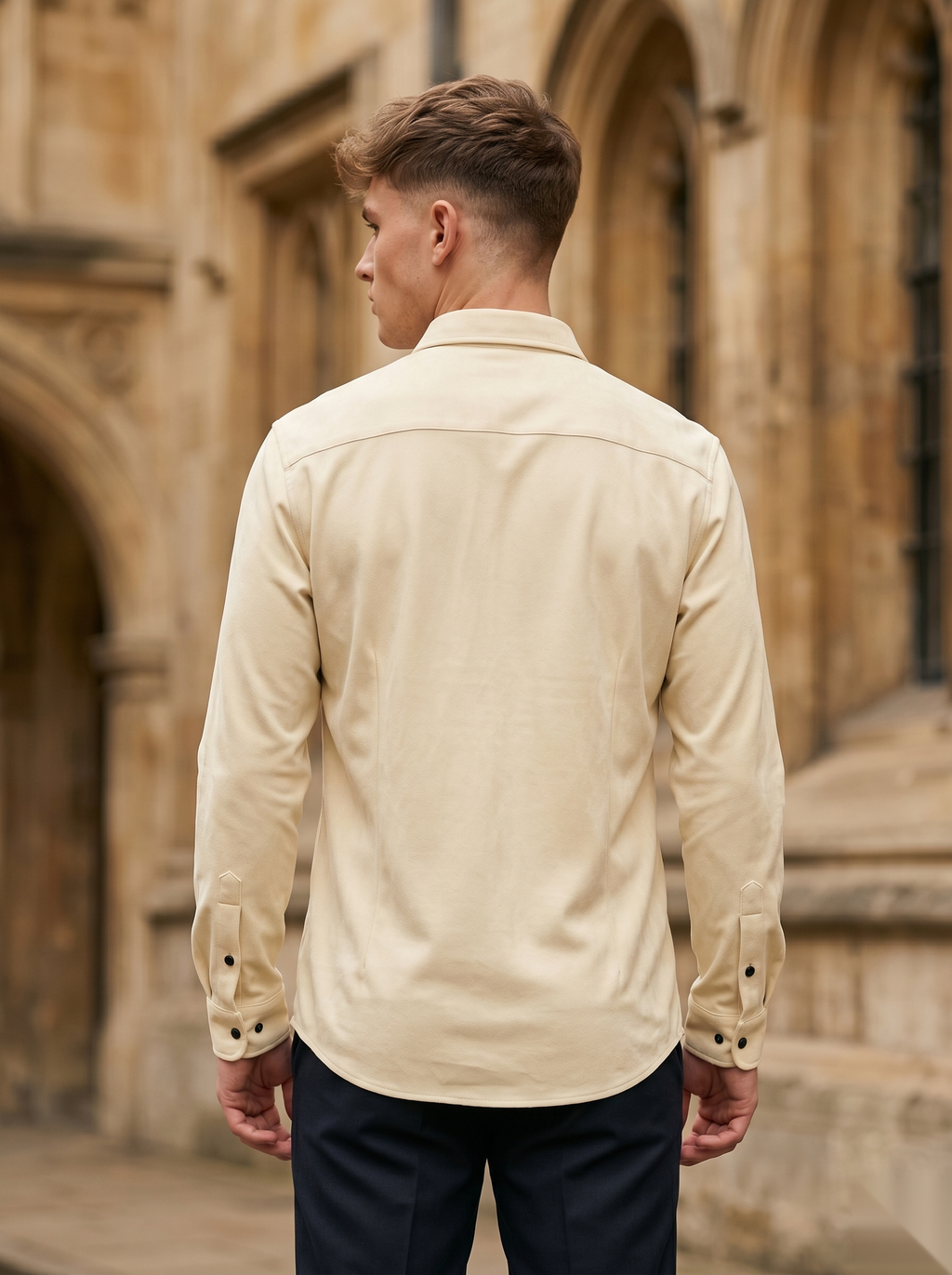 Solid Suede Shirts