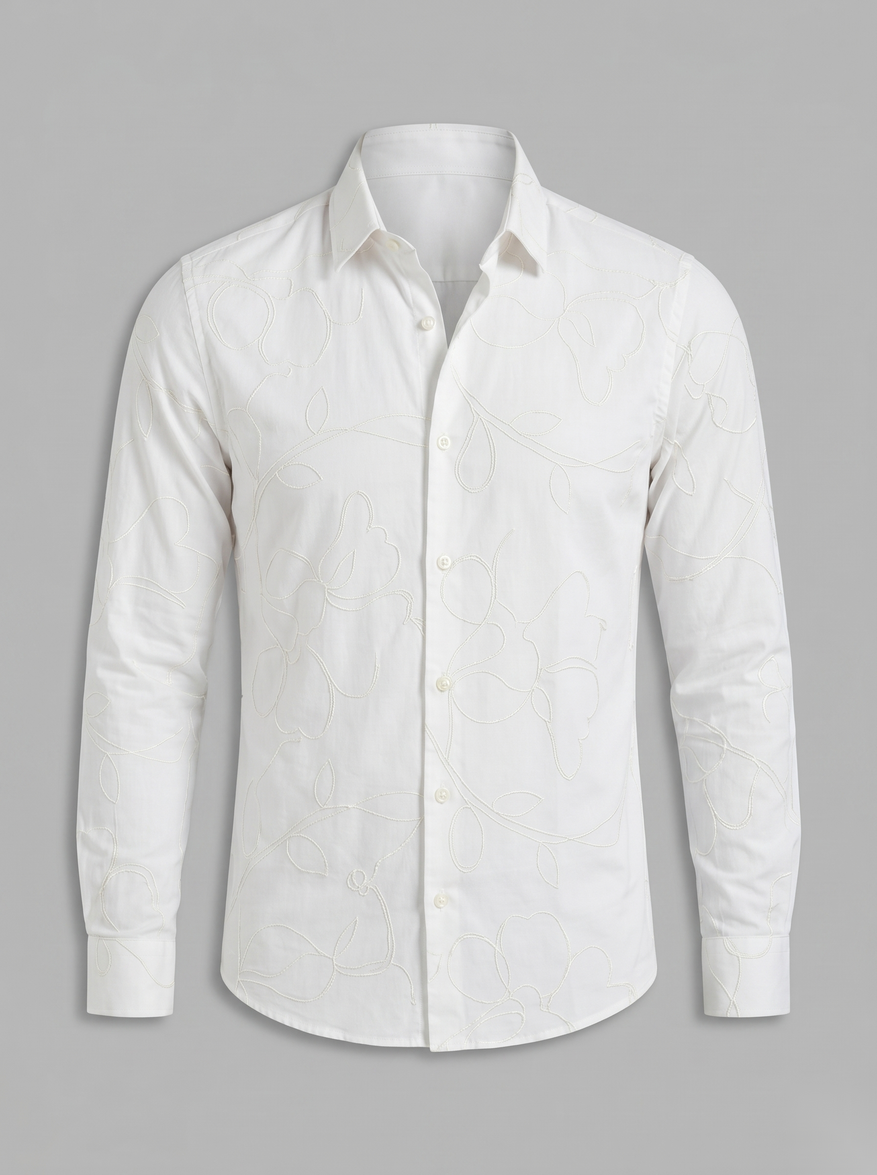 Minimal Embroidered Shirts