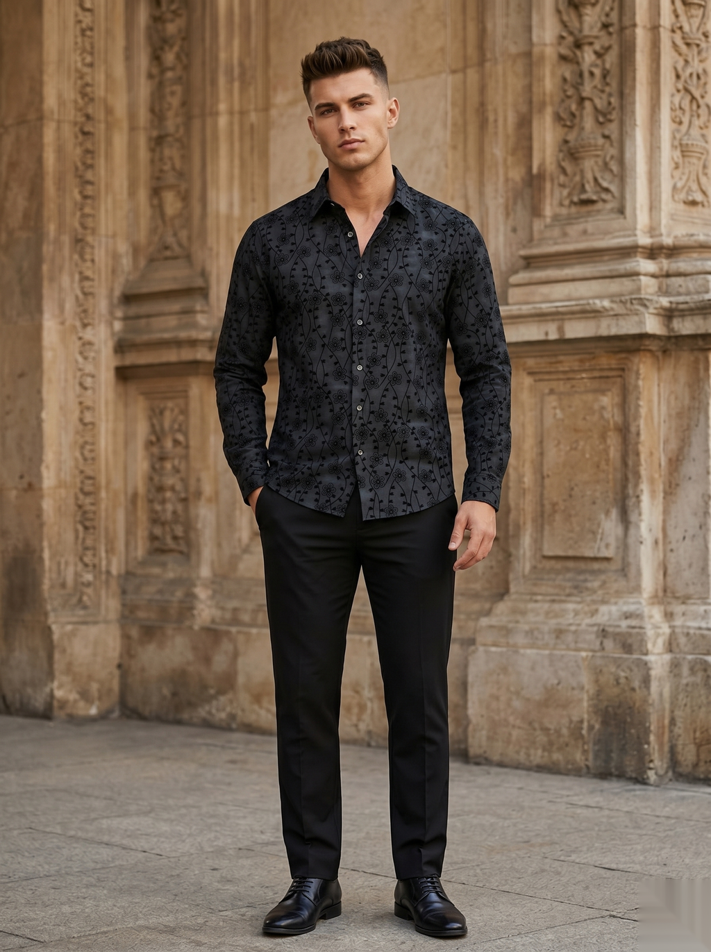 Self-Design Shirts - Flower