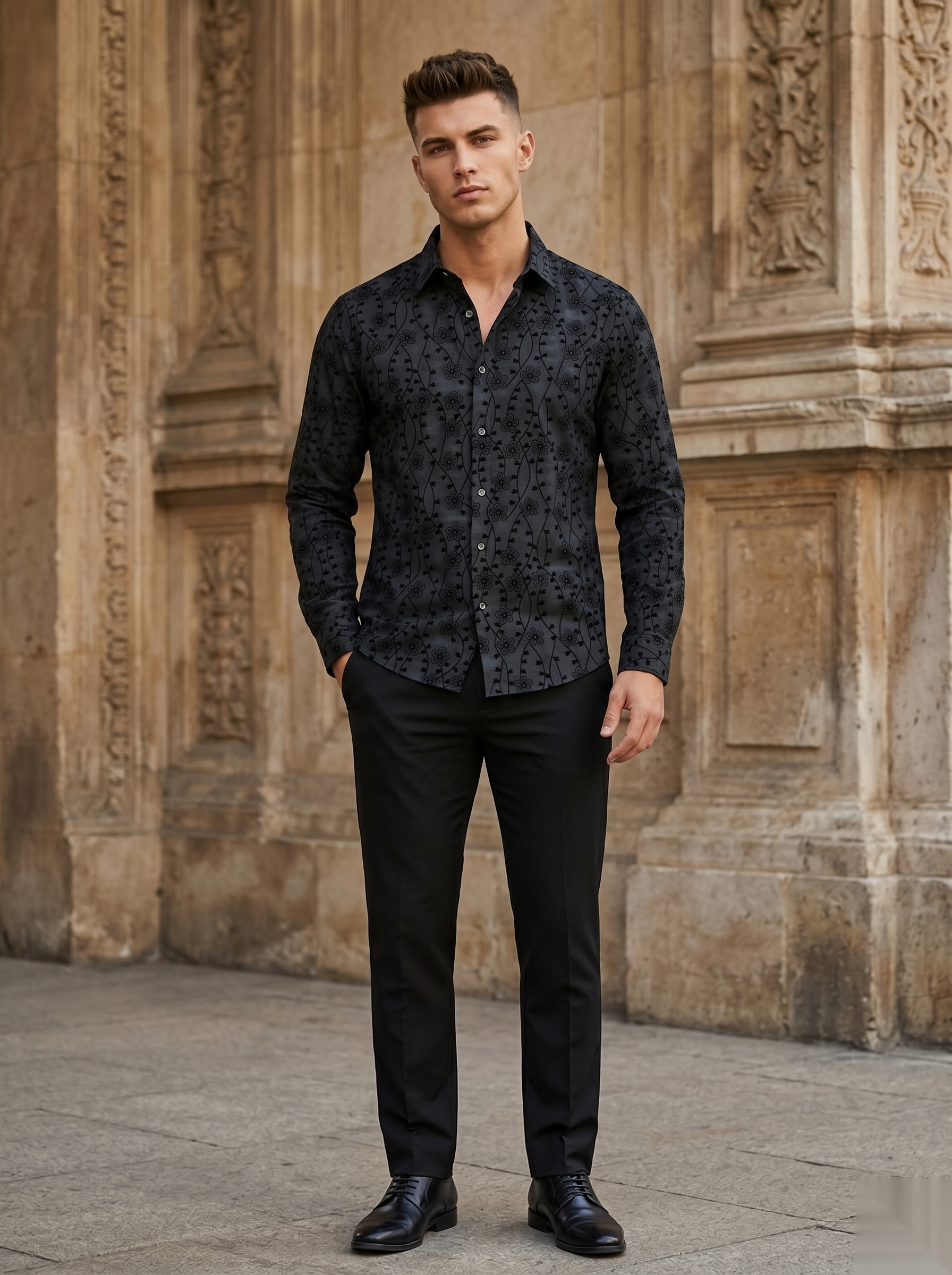Self-Design Shirts - Flower