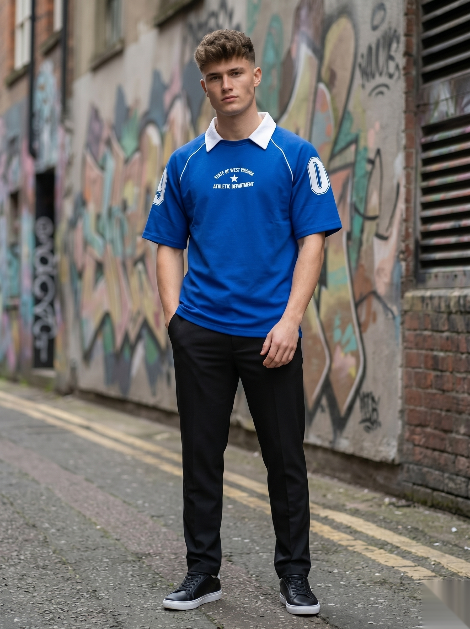 Oversized Polo T-Shirt