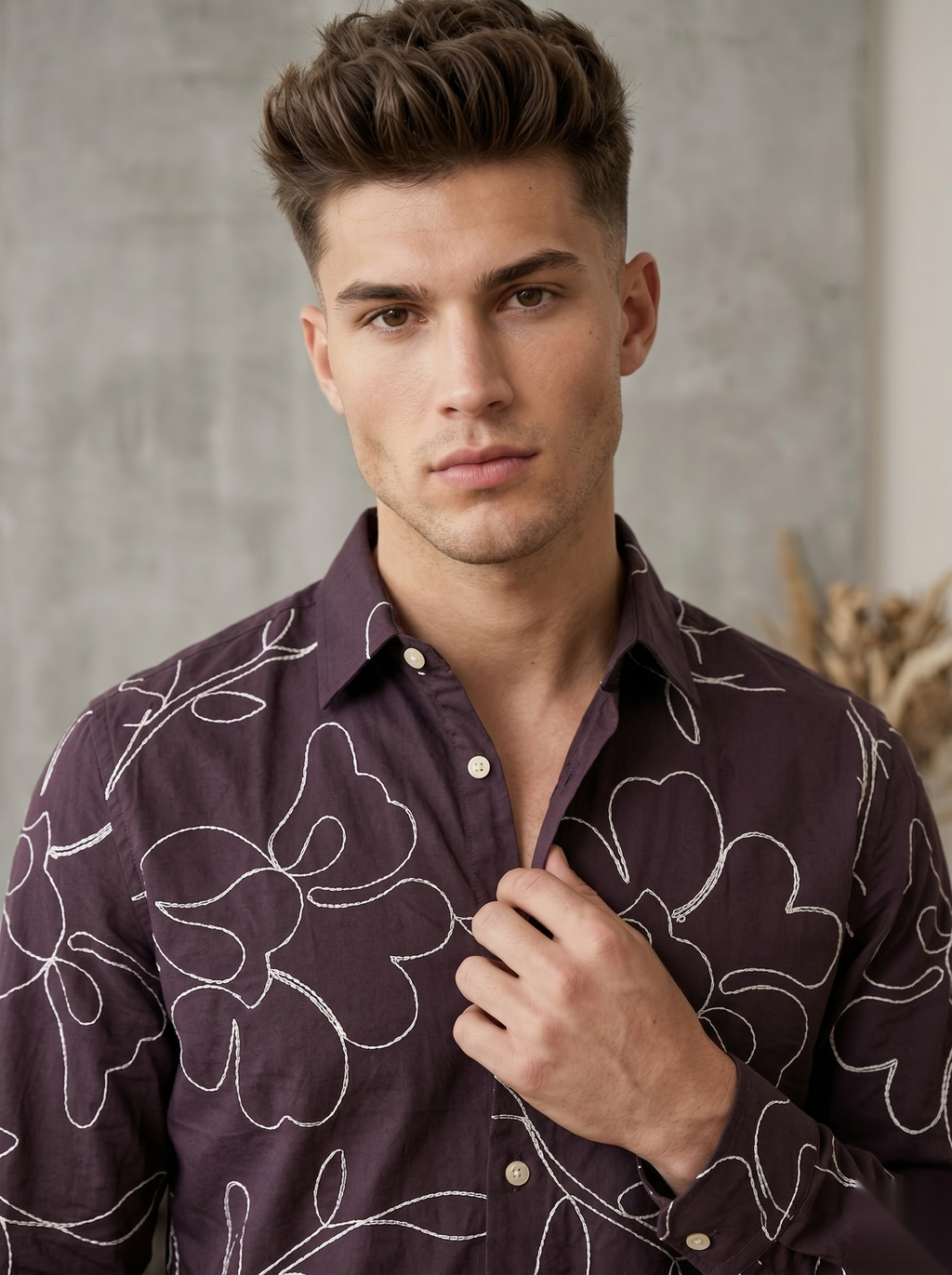 Minimal Embroidered Shirts