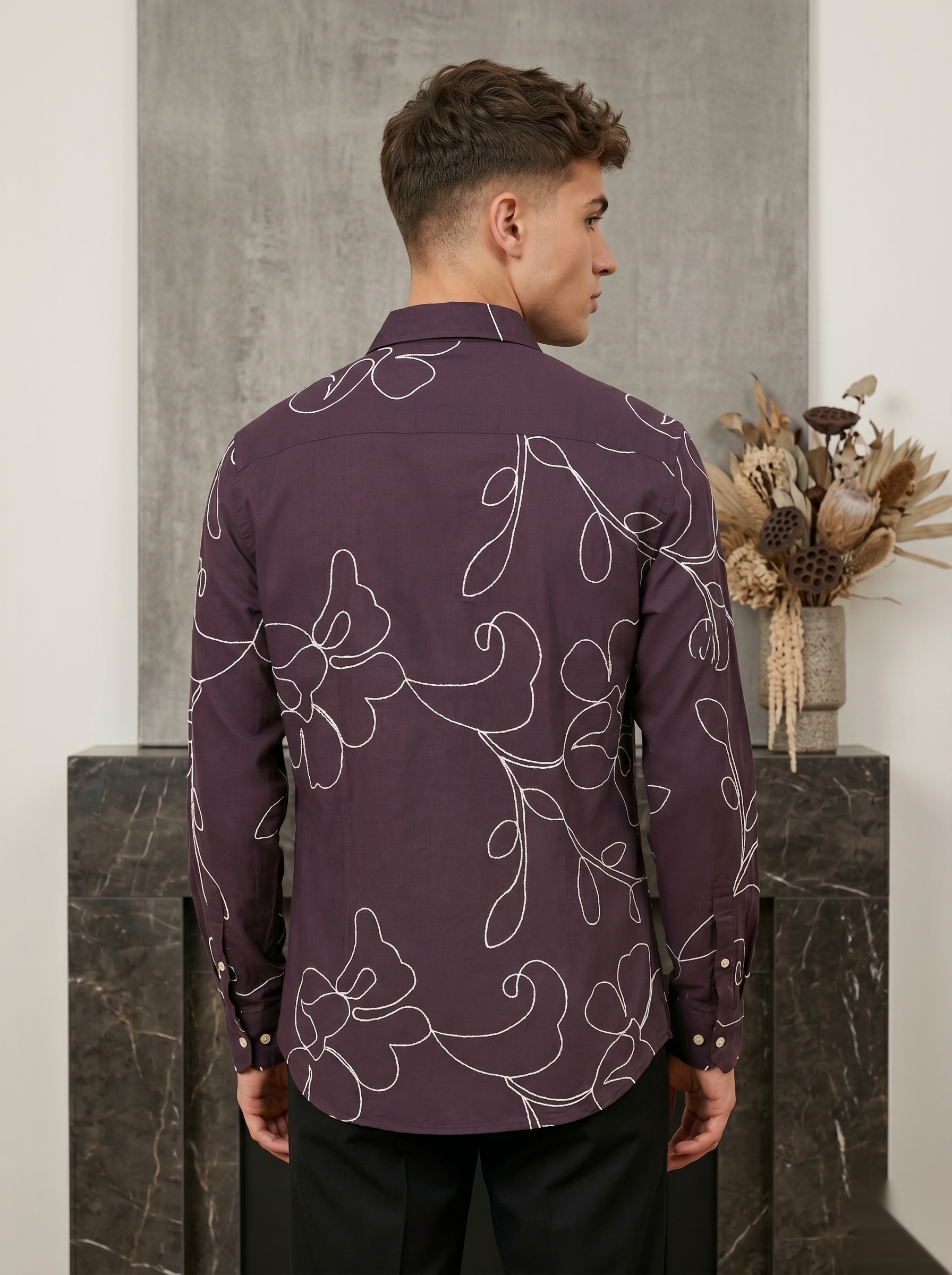 Minimal Embroidered Shirts