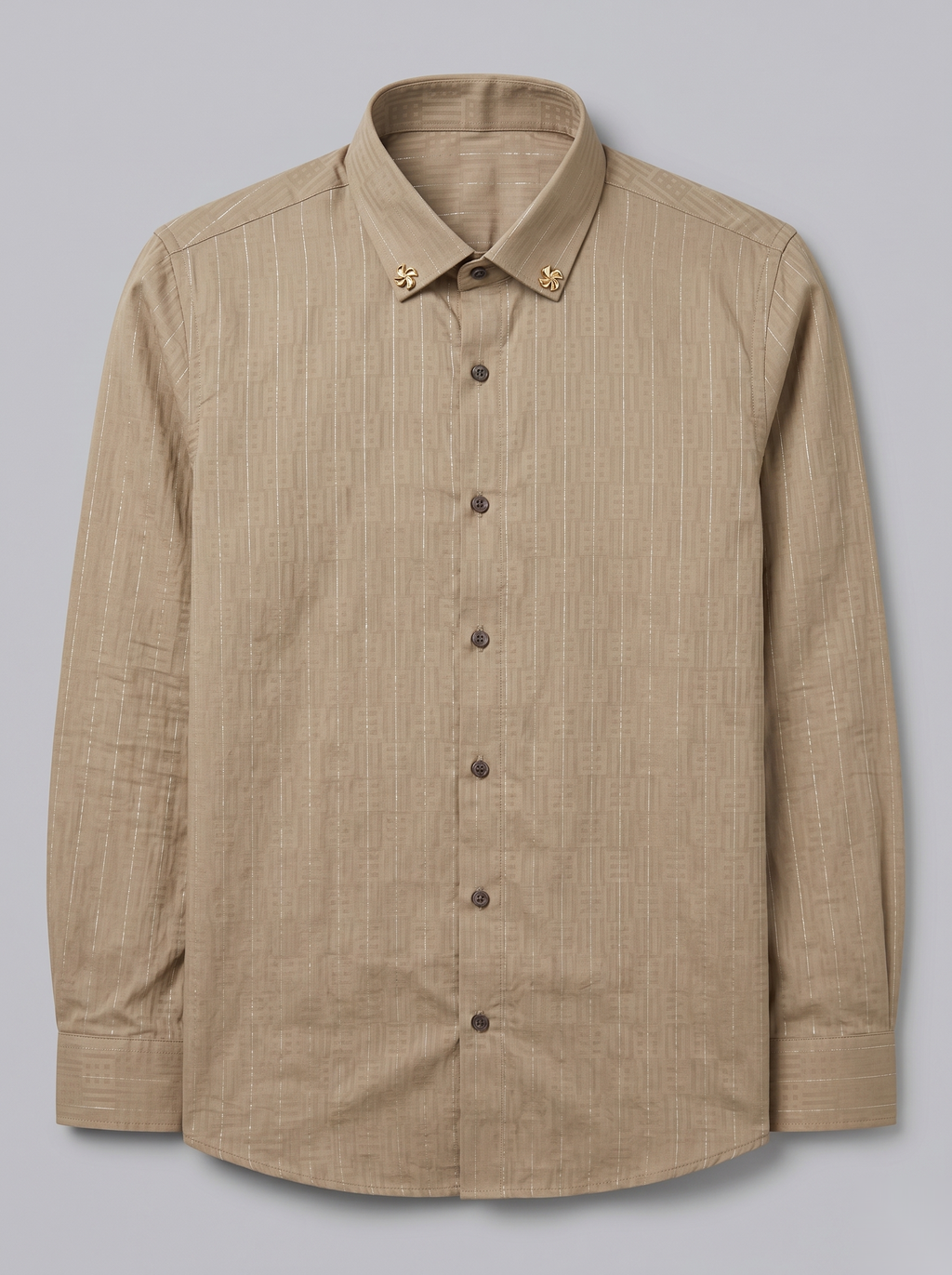 Silver Stripes Party-Wear Shirts