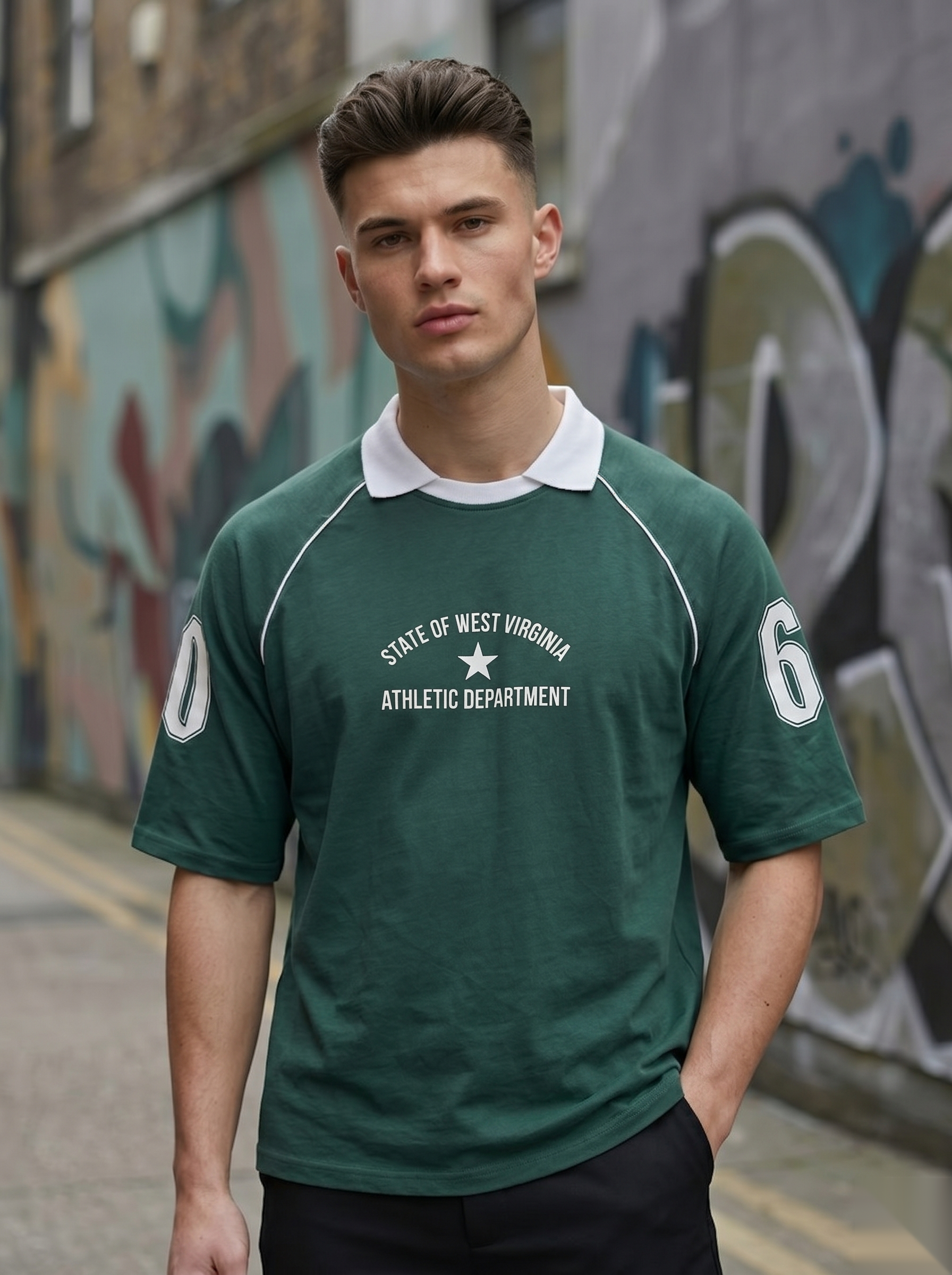 Oversized Polo T-Shirt