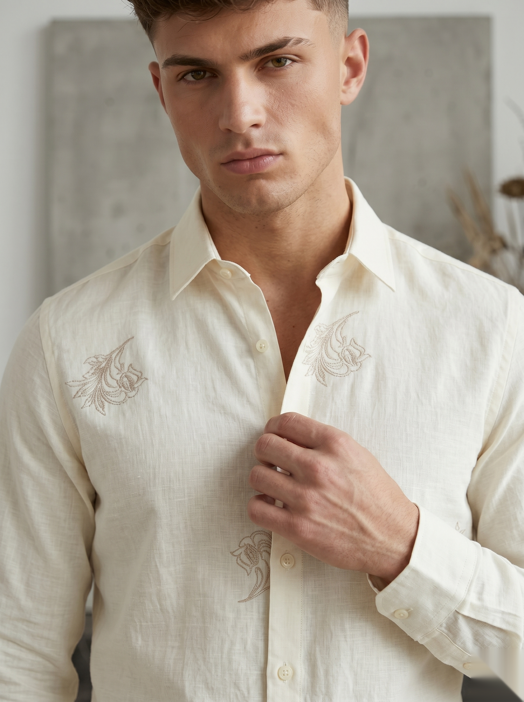 Minimal Embroidered Shirts