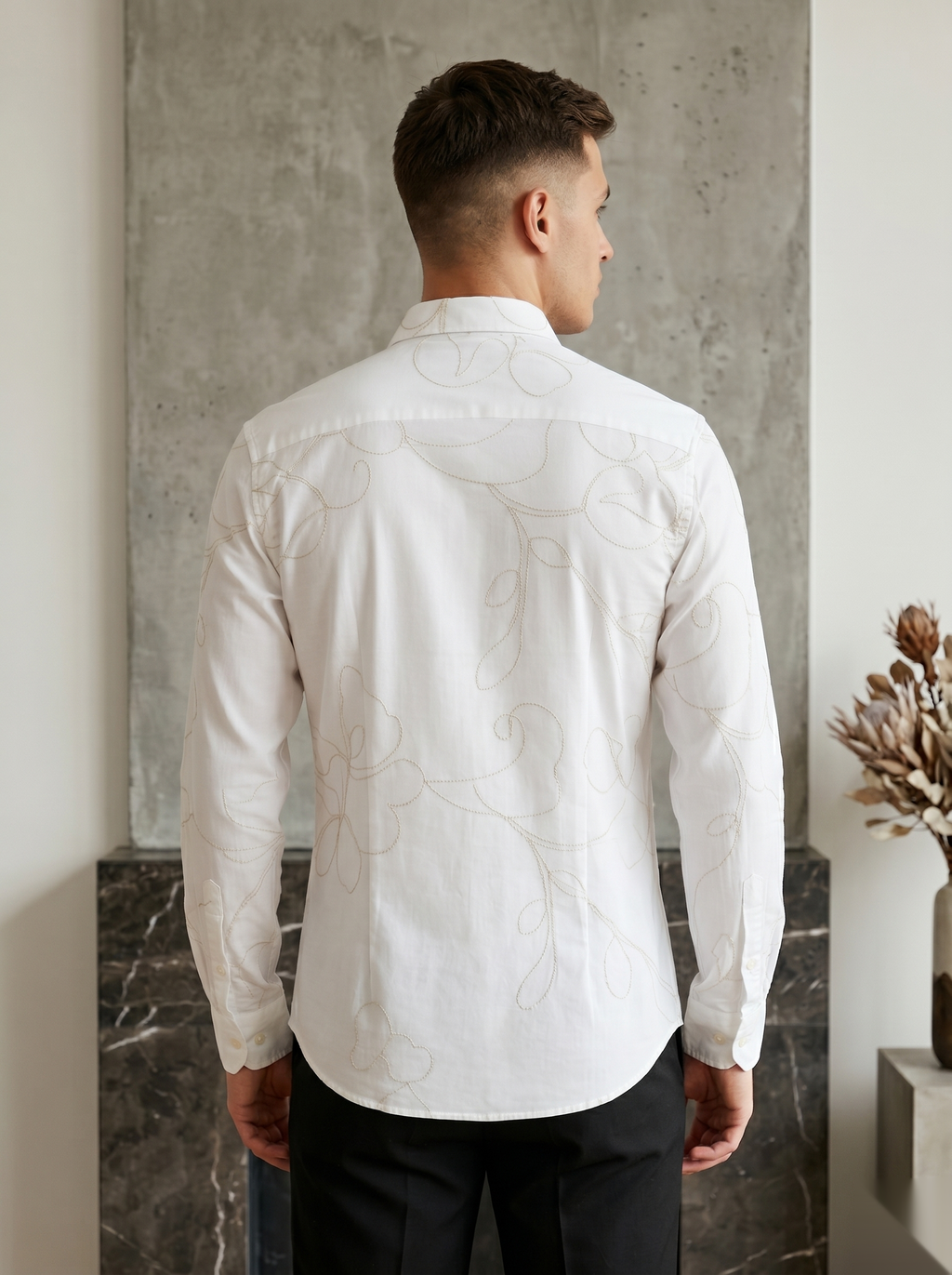 Minimal Embroidered Shirts