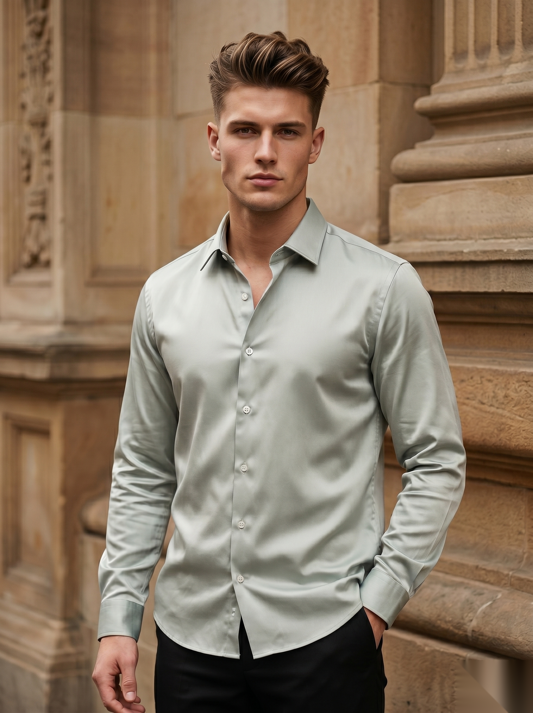 Satin Shirts