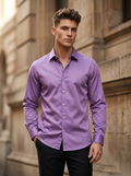 Snipes satin shirt featuring a smooth, shiny fabric with a classic collar and button-down front, stylish and elegant for any occasion.
