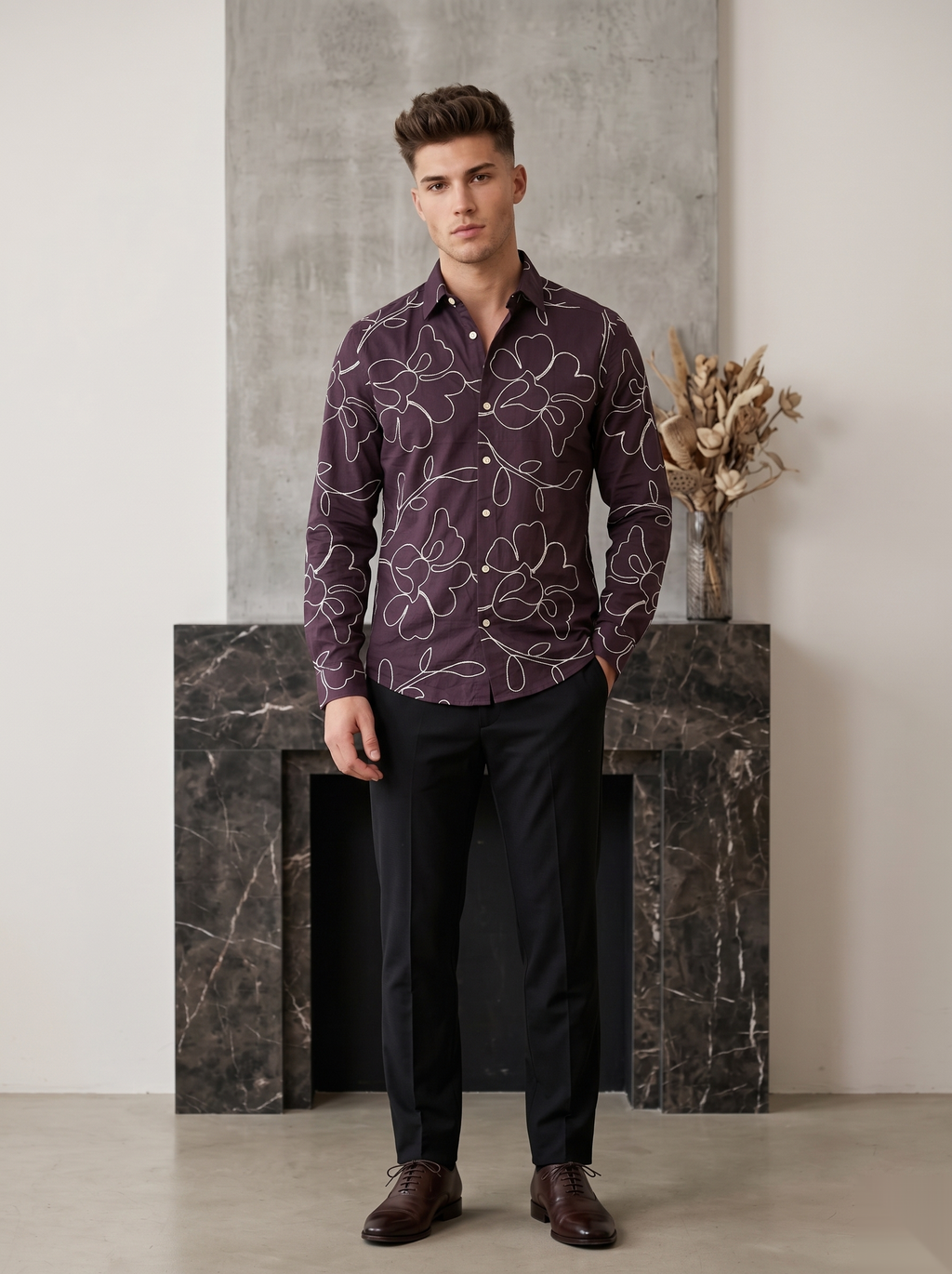 Minimal Embroidered Shirts