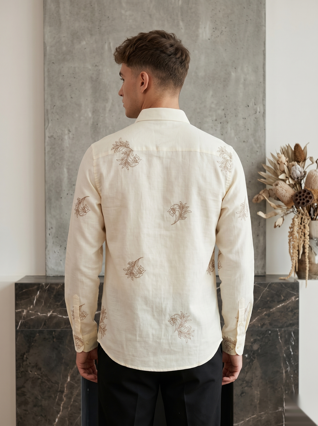 Minimal Embroidered Shirts