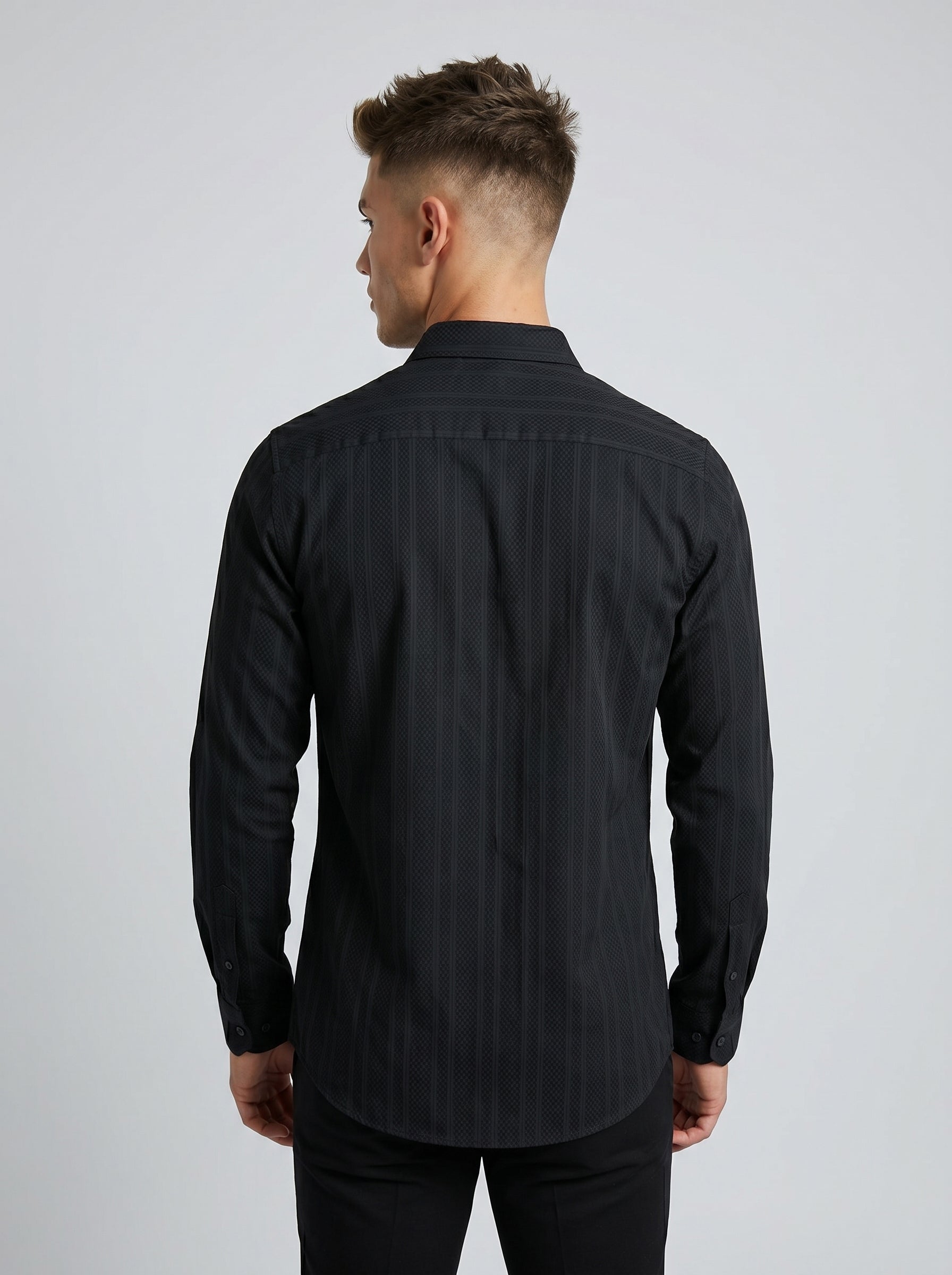Self-Design shirt by Snipes featuring a unique Gemini-inspired graphic design on a casual shirt.