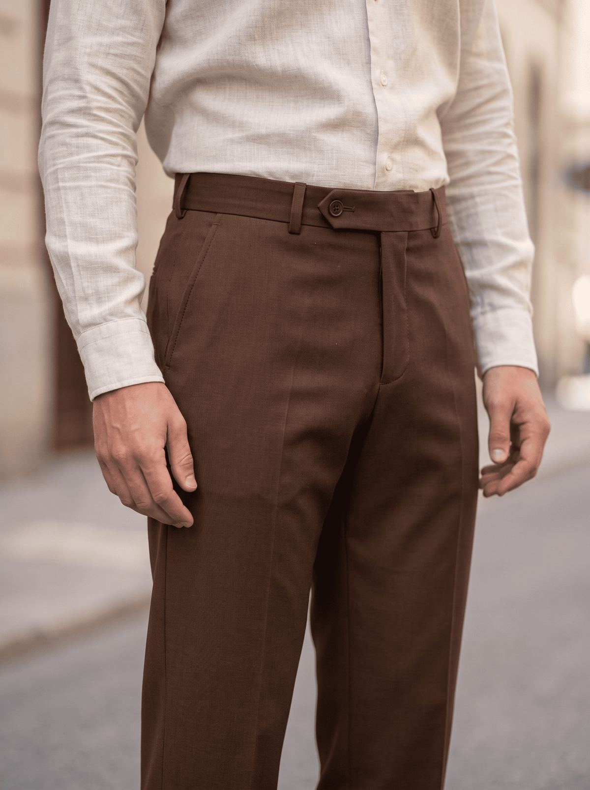 Men's TR Formal Trousers – Premium Tailored Fit Pants