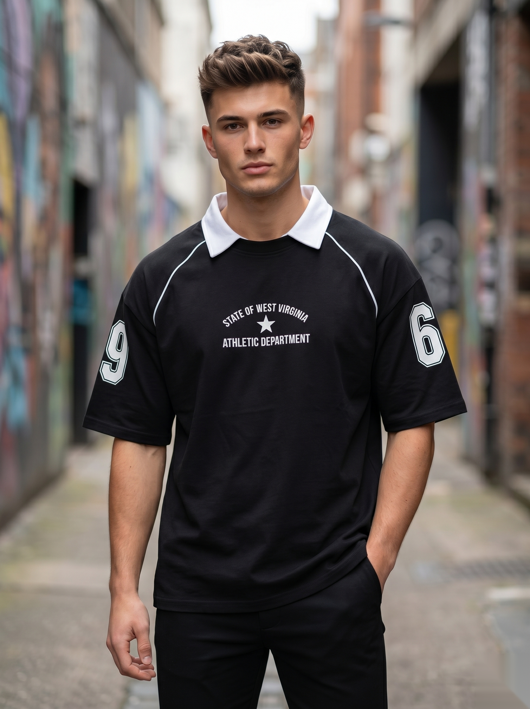 Oversized Polo T-Shirt
