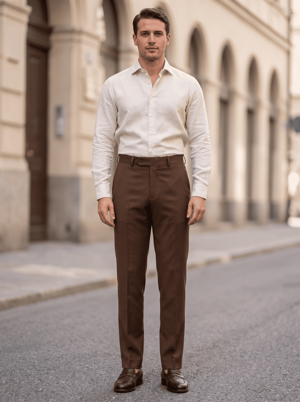 Men's TR Formal Trousers – Premium Tailored Fit Pants