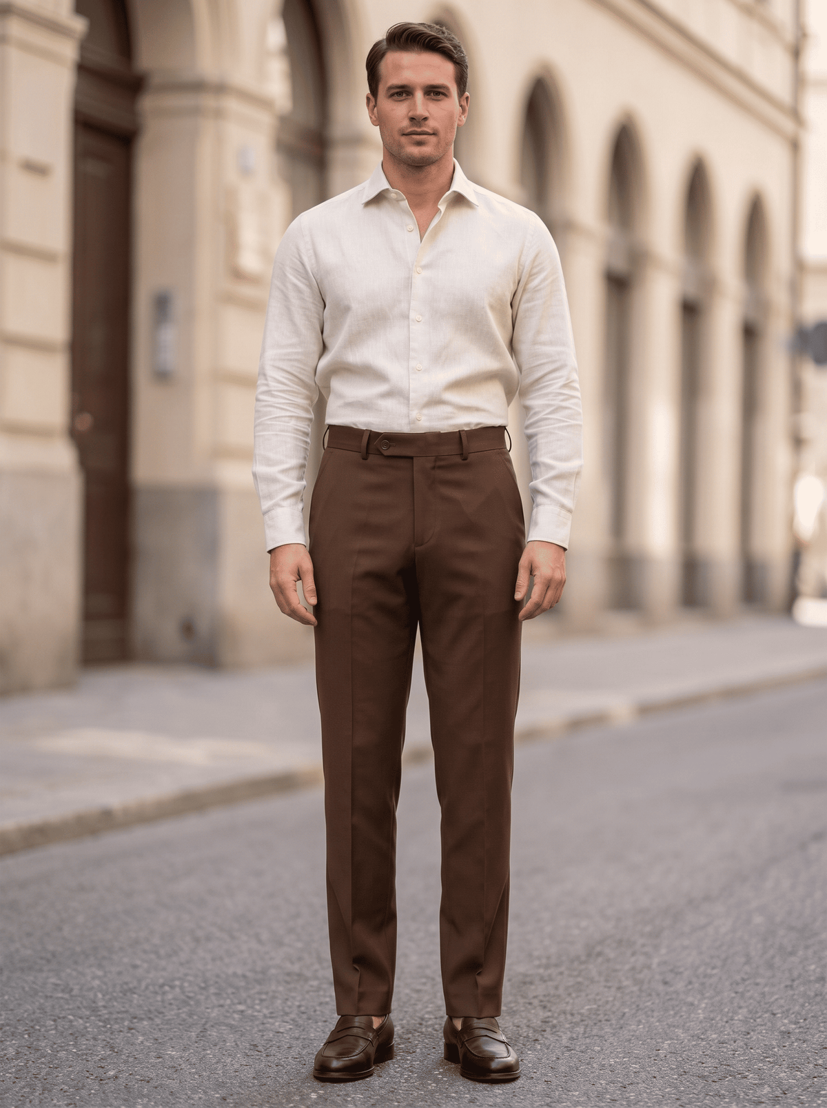 Men's TR Formal Trousers – Premium Tailored Fit Pants