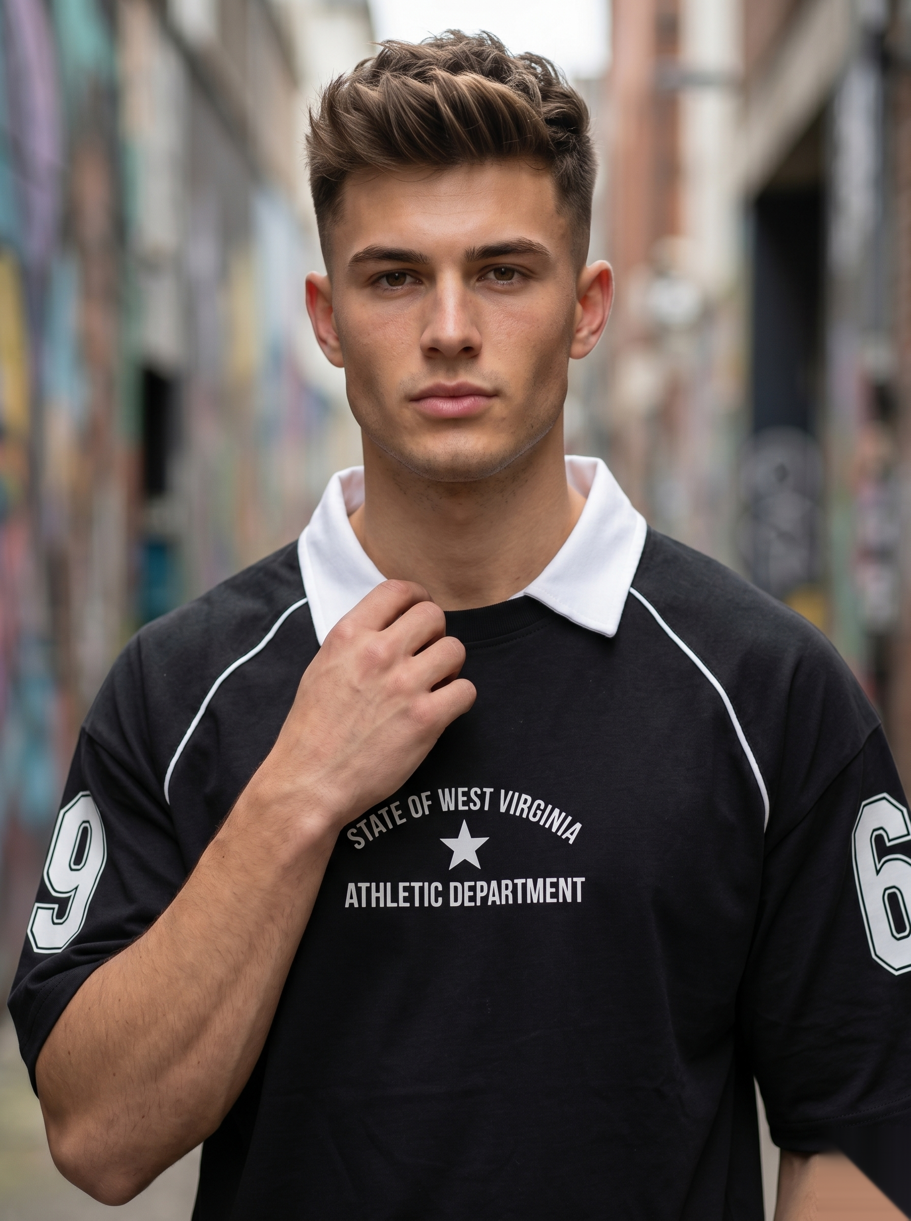 Oversized Polo T-Shirt
