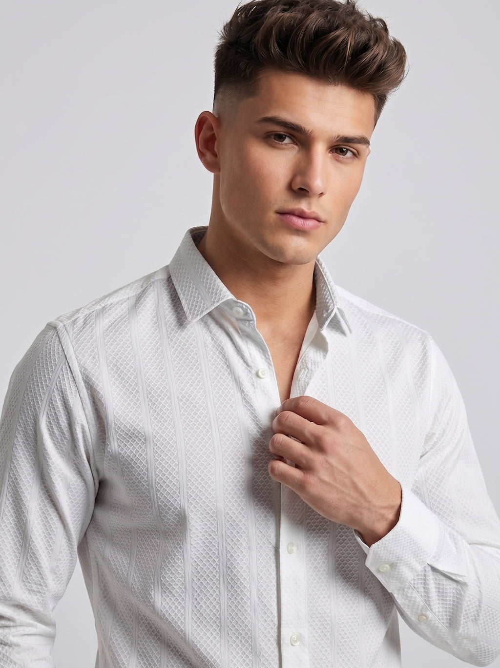 Snipes Self-Design Shirt featuring a unique Gemini-inspired graphic print on soft fabric, casual style, and comfortable fit.