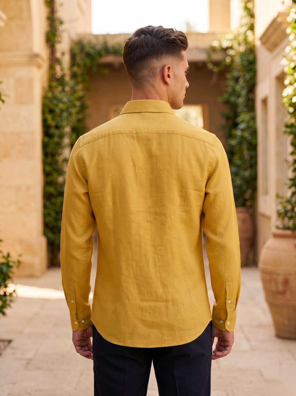 Linen-Blend Shirts