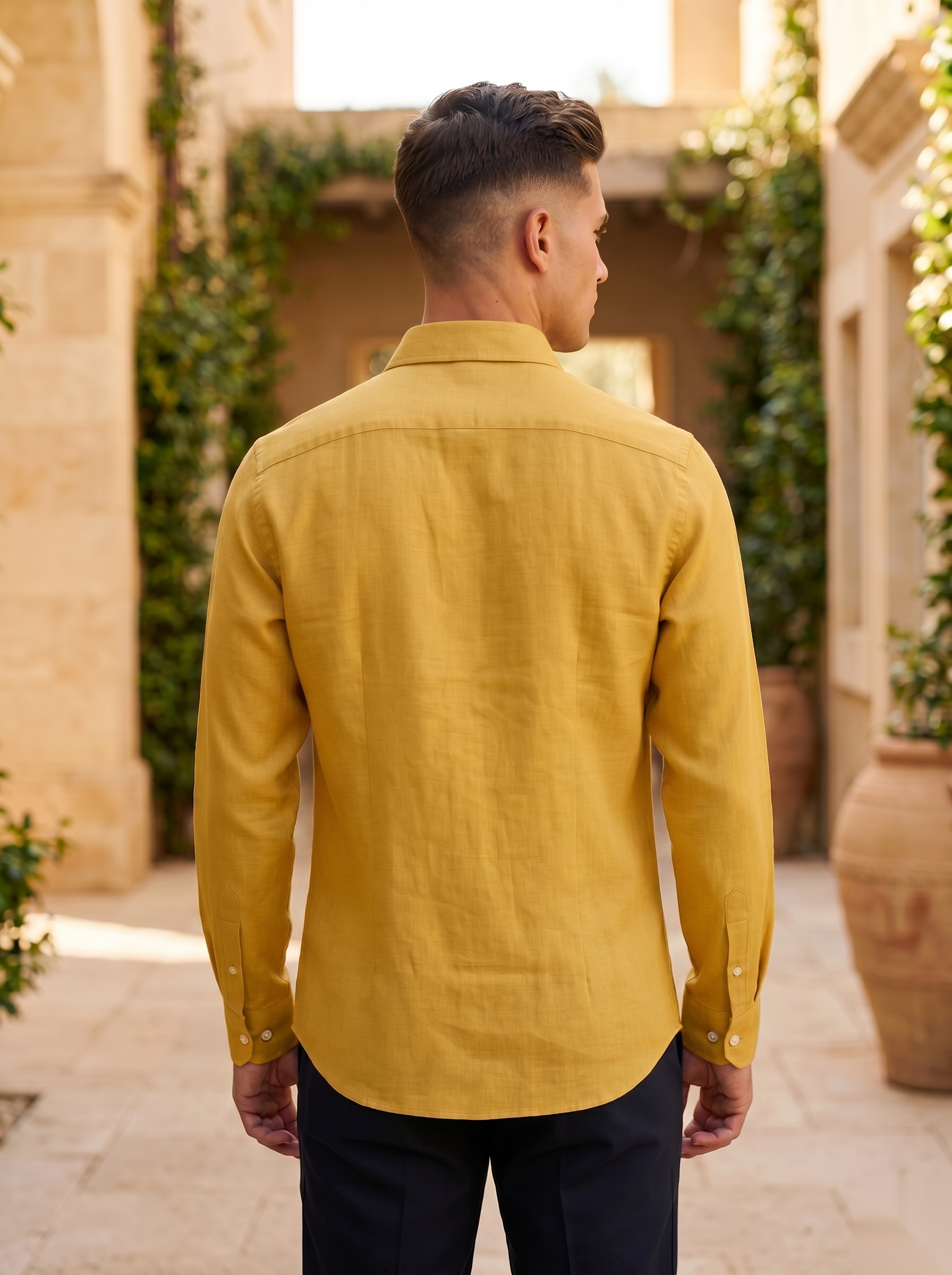 Linen-Blend Shirts