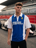 Racing-Inspired Polo T-Shirt