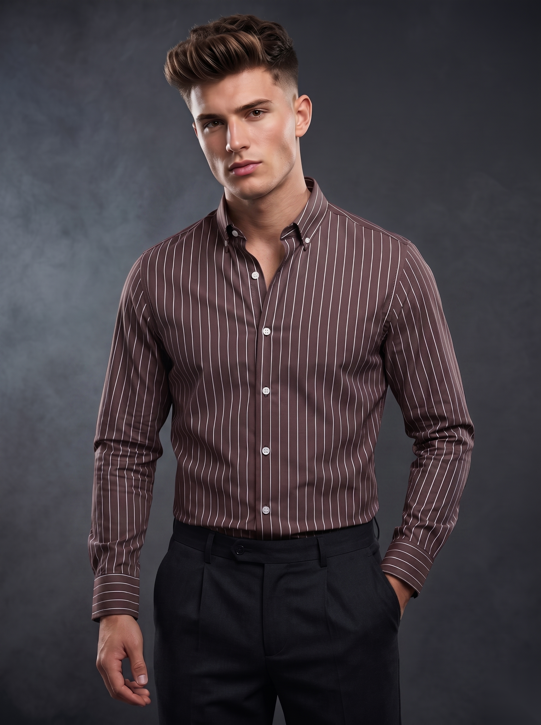 Snipes striped shirt featuring a classic pattern with a comfortable fit and stylish design.