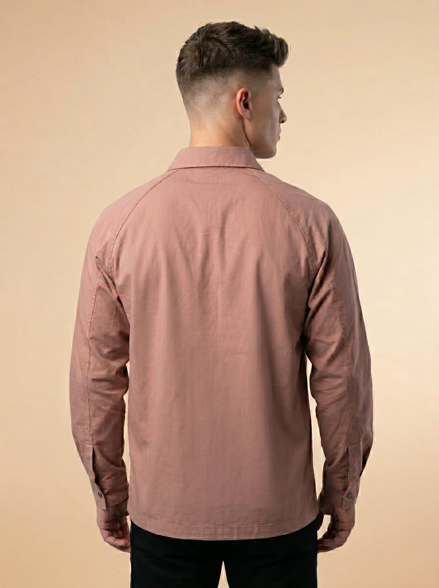 Snipes men's shacket with a stylish shirt design, featuring a casual fit and versatile look, shown in the Gemini-generated image.