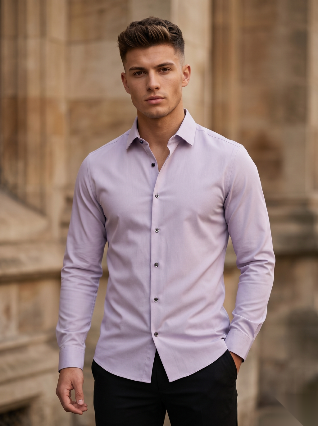Classic Lachka Shirt by Snipes, featuring a stylish design and comfortable fit, shown in the Gemini generated image.