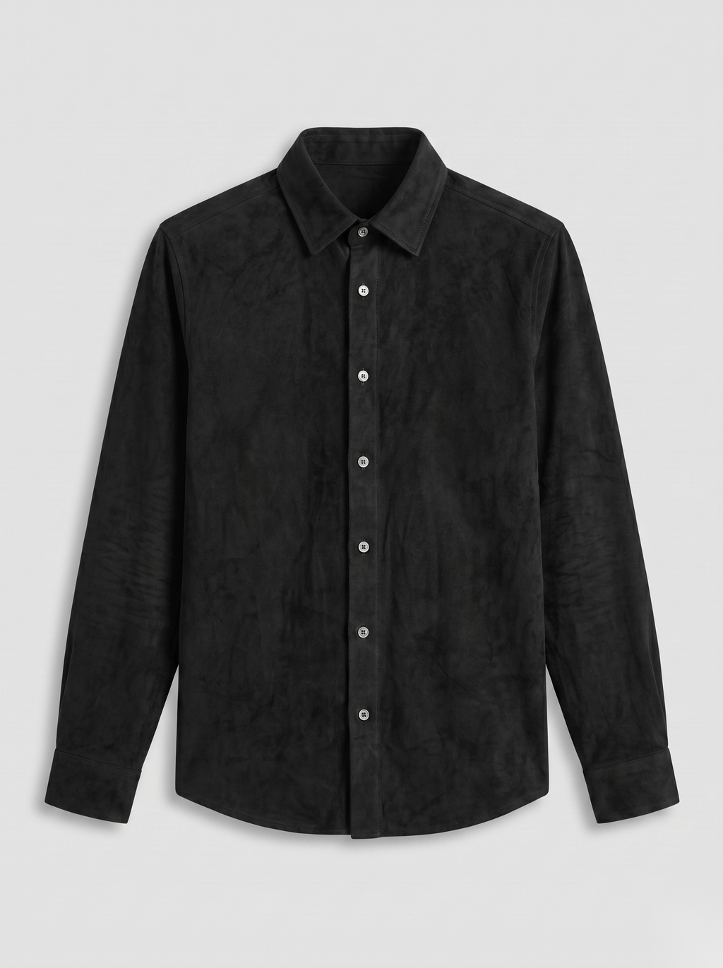 Solid Suede Shirts