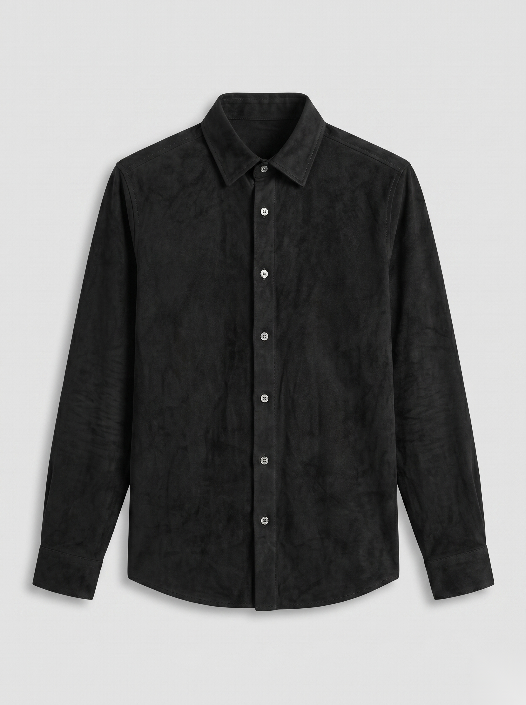 Solid Suede Shirts
