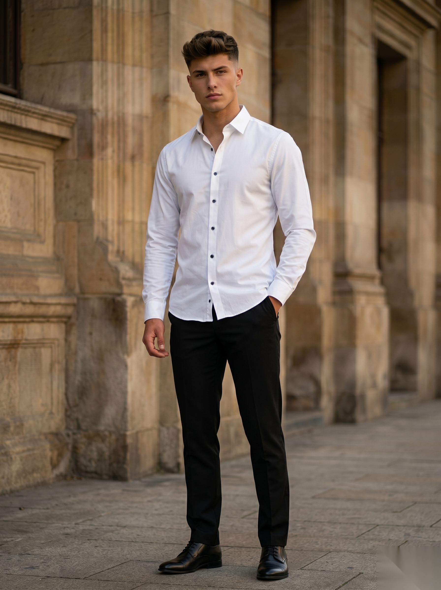 Classic Lachka shirt by Snipes featuring a stylish design, shown in the Gemini-generated image with a modern fit and casual style.