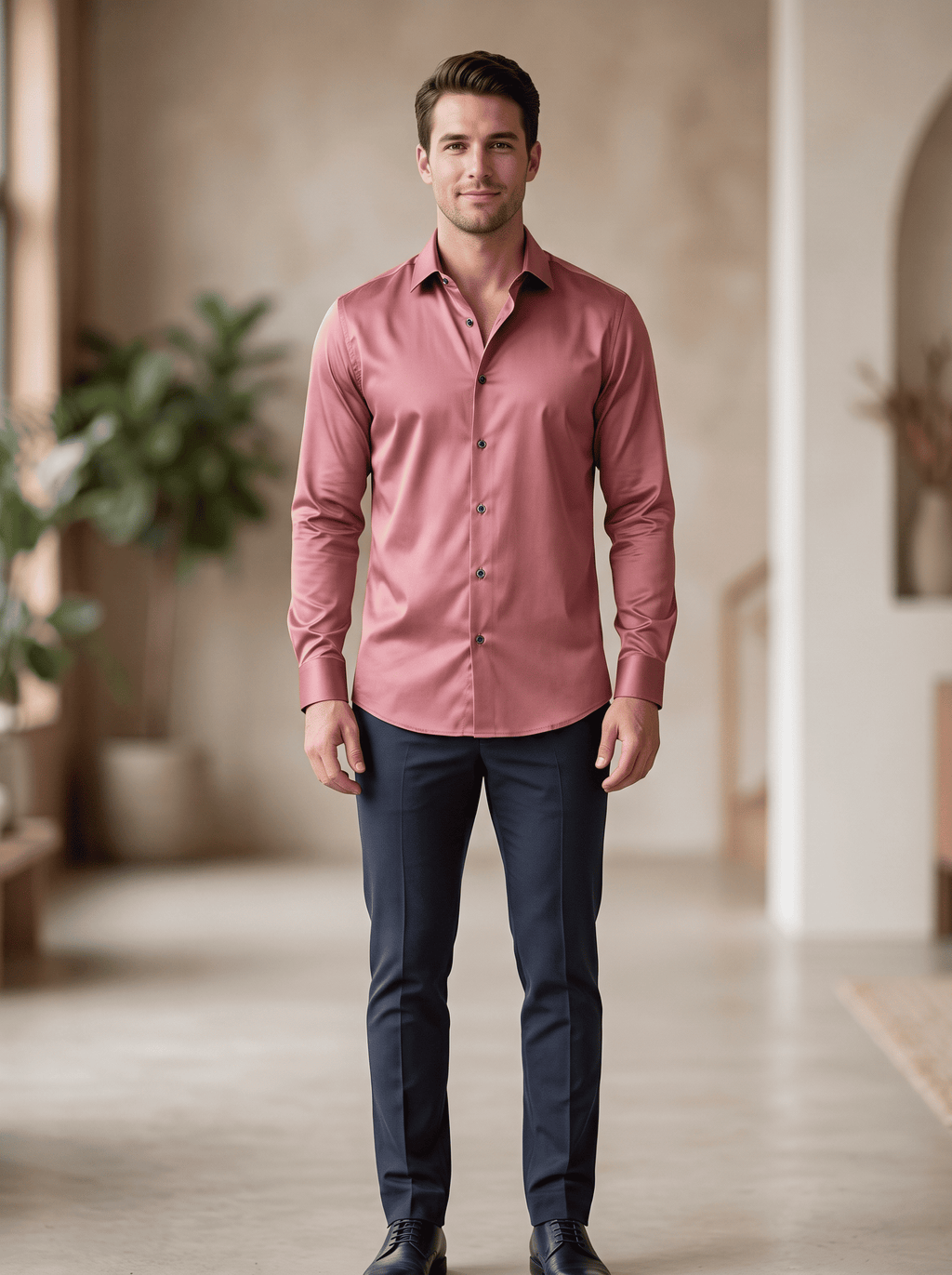 Men’s Satin Shirt – Party & Occasion Wear