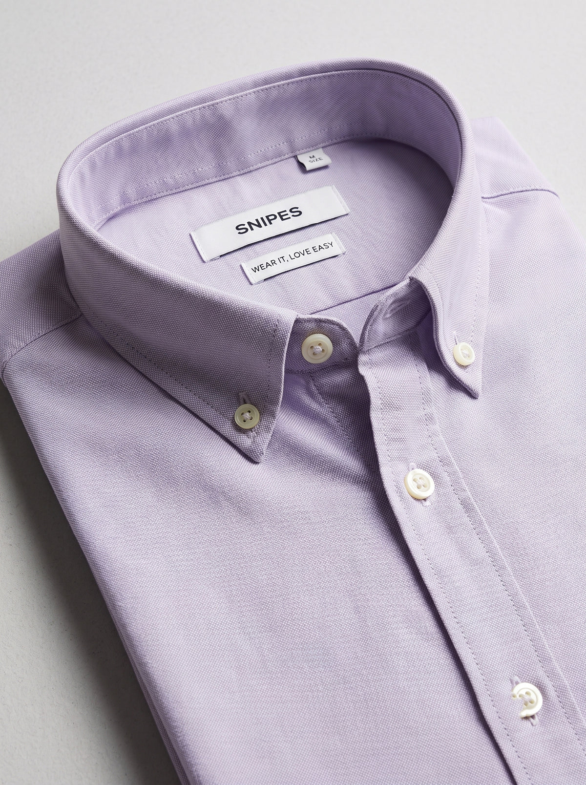 Men’s Solid Oxford Shirt – Full Sleeve Button-Down Collar