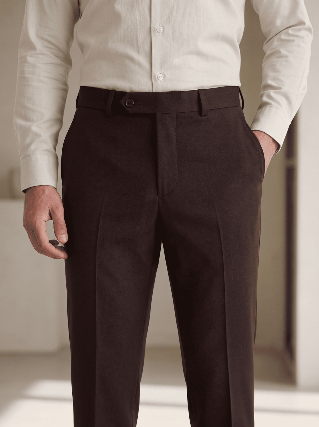Men's TR Formal Trousers – Premium Tailored Fit Pants