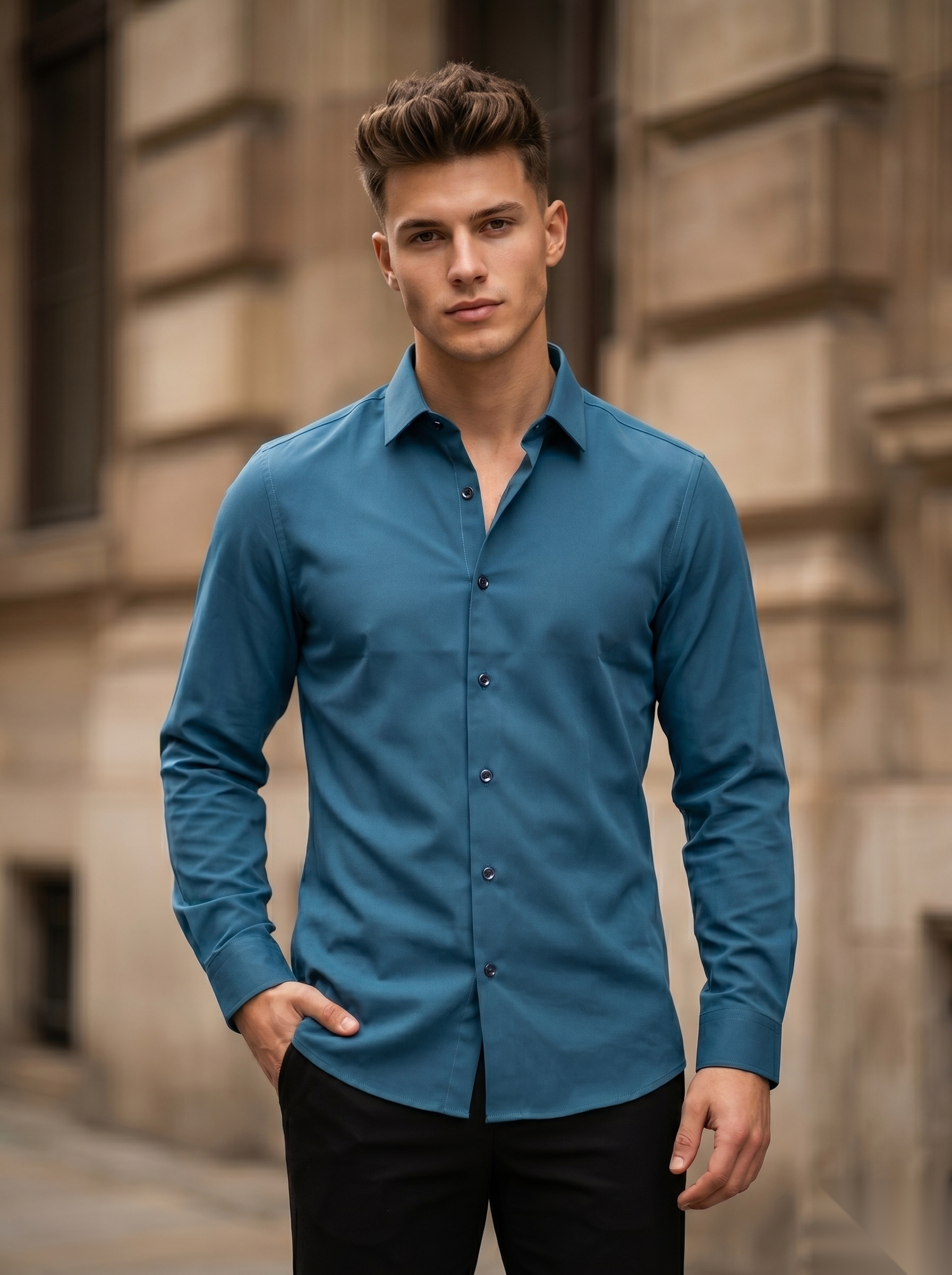 Snipes Classic Lachka shirt featuring a stylish design, shown in a Gemini-generated image with detailed fabric and fit.