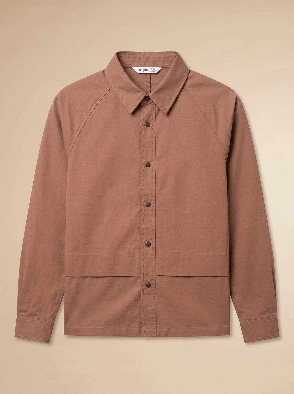 Snipes men's shacket, stylish shirt jacket in a versatile design, perfect for layered casual wear.